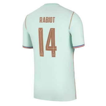 Billige Fotballdrakt Frankrike Adrien Rabiot #14 Replika Bortedrakt VM 2026 Kortermet